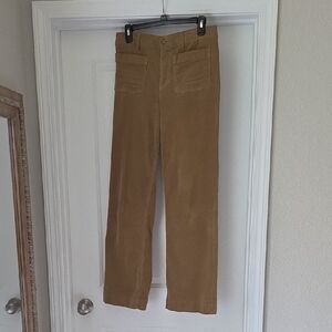 Draper James Women's Corduroy Pants in Tan